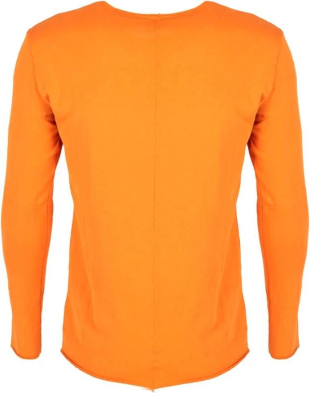 Xagon Man Round-neck Knitwear Oranje Heren
