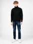 Xagon Man Slim Fit Jeans met Logo Knopen Blue Heren - Thumbnail 2