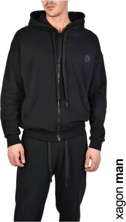 Xagon Man Sweatshirts Zwart Heren