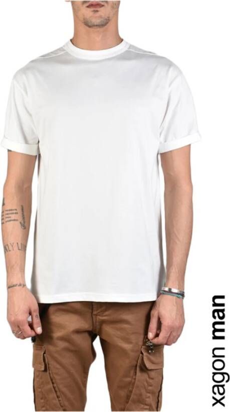 Xagon Man T-Shirts Beige Heren