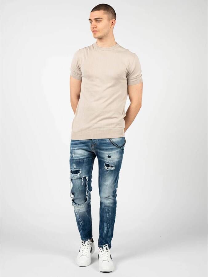 Xagon Man T-Shirts Beige Heren