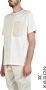 Xagon Man T-Shirts Beige Heren - Thumbnail 2