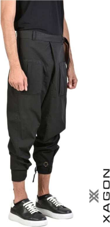 Xagon Man Trousers Zwart Heren