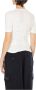Y-3 Core White Aansluitend T-shirt met Korte Mouwen White Dames - Thumbnail 3