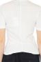 Y-3 Core White Aansluitend T-shirt met Korte Mouwen White Dames - Thumbnail 5