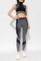 Y-3 Abstract Gestreepte Performance Tights Gray Dames - Thumbnail 6