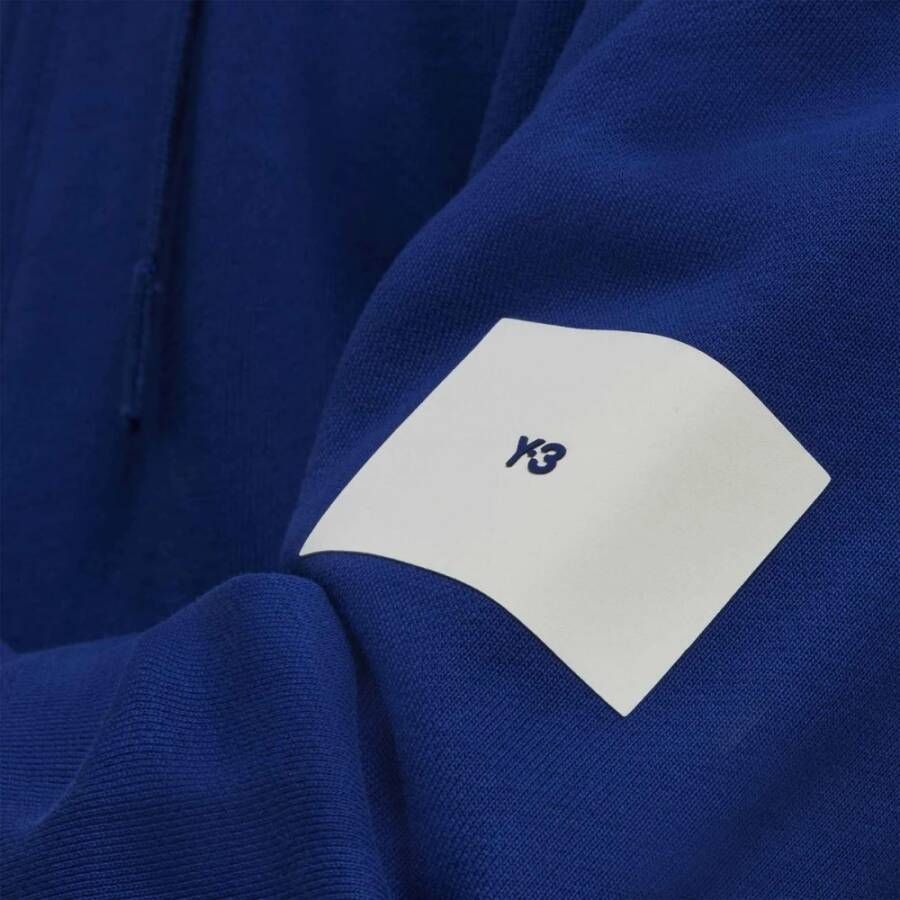 Y-3 Sweatshirt met rits Blauw Heren