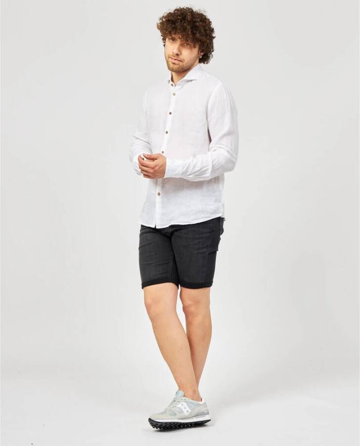 YES ZEE Formal Shirts Wit Heren