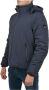 YES ZEE Korte Soft Shell Jas met Afneembare Capuchon Blue Heren - Thumbnail 4