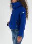 YES ZEE Korte gewatteerde softshell jas met hoge kraag Blue Dames - Thumbnail 2
