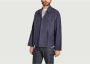 YMC You Must Create Oversized Militair Overhemd Blue Heren - Thumbnail 1