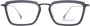 Yohji Yamamoto Grijze Rechthoekige Optische Monturen voor Vrouwen Gray Dames - Thumbnail 2