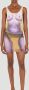 Y Project Body Morph Mini Skirt Purple Dames - Thumbnail 2