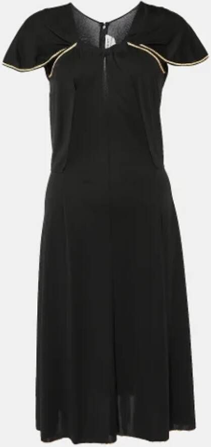 Yves Saint Laurent Vintage Pre-owned Fabric dresses Black Dames