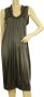 Yves Saint Laurent Vintage Pre-owned Silk dresses Grijs Dames - Thumbnail 2