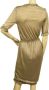Yves Saint Laurent Vintage Pre-owned Viscose dresses Bruin Dames - Thumbnail 2