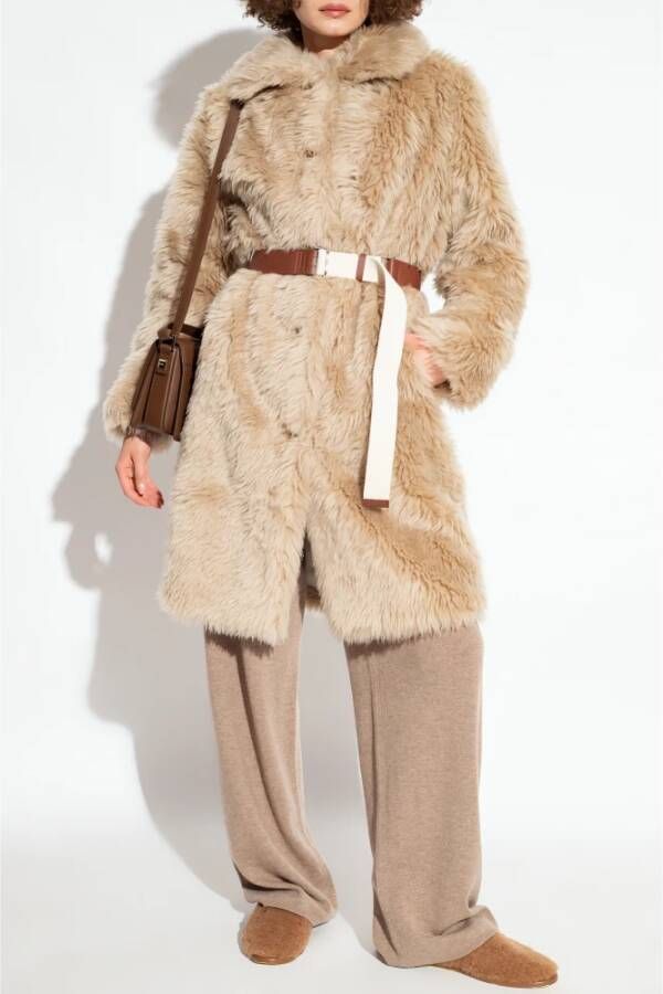 Yves Salomon X Meteo Beige Dames