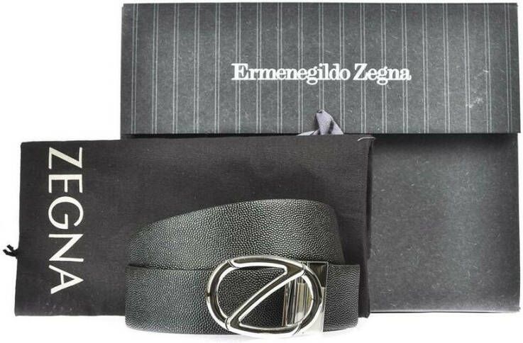 Z Zegna Bcvrm2408 Belt Zwart Heren