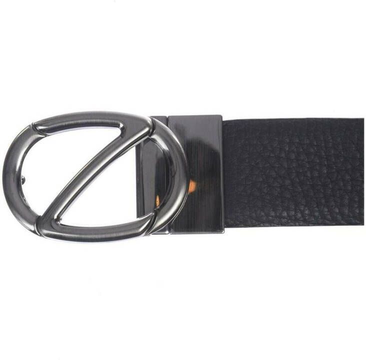 Z Zegna Bkibm2994 riem Zwart Heren