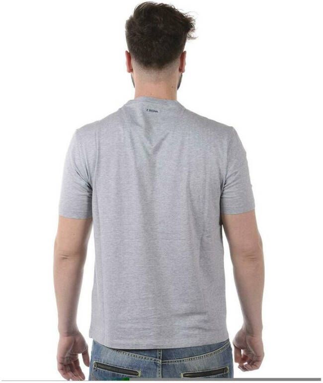 Z Zegna t-shirt Grijs Heren