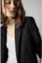 Zadig & Voltaire Blazer met piekrevers Black Dames - Thumbnail 4