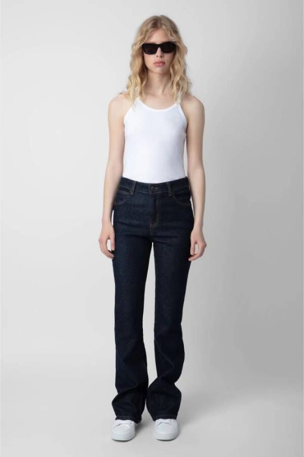 Zadig & Voltaire Flared Jeans Blauw Dames