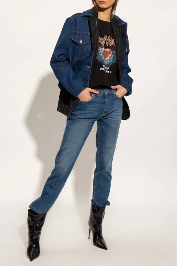 Zadig & Voltaire Mamma jeans Blauw Dames