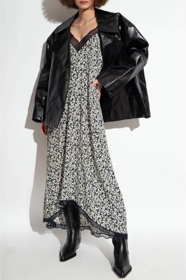 Zadig&Voltaire Jurk met bloemenprint Beige - Foto 3