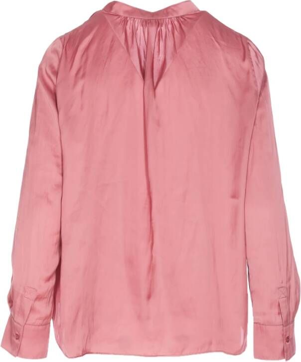 Zadig & Voltaire Blouse overhemd Roze Dames