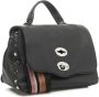 Zanellato Zwarte Schoudertas Klassieke Baby Postbode Black Dames - Thumbnail 6