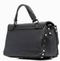 Zanellato Zwarte Schoudertas Klassieke Baby Postbode Black Dames - Thumbnail 2