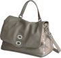 Zanellato Grijze leren handtas Elegant en veelzijdig Gray Dames - Thumbnail 2