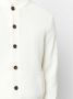 Zanone Ivoor Geknoopte Vest Trui Beige Heren - Thumbnail 2