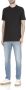 Zanone Slim Fit Organisch Katoenen T-shirt Black Heren - Thumbnail 2