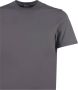 Zanone Grijze Katoenen T-Shirt Gray Heren - Thumbnail 2