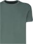 Zanone T-Shirts Groen Heren - Thumbnail 2