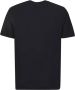 Zanone Zwarte katoenen T-shirt met minimalistische elegantie Zwart Heren - Thumbnail 2
