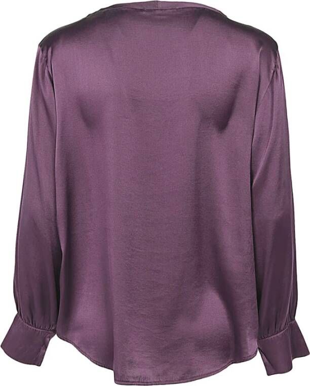 Zero C Blouses Paars Dames
