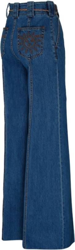 Zimmermann Brede jeans Blauw Dames