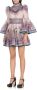 Zimmermann Short Dresses Paars Dames - Thumbnail 3