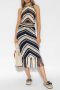 Zimmermann Navy Blauwe Gehaakte Franje Rok Blauw Dames - Thumbnail 2