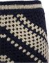 Zimmermann Navy Blauwe Gehaakte Franje Rok Blauw Dames - Thumbnail 3