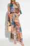 Zimmermann Zijden Overhemd met Grafische Print Multikleur Lange Mouwen Multicolor Dames - Thumbnail 3