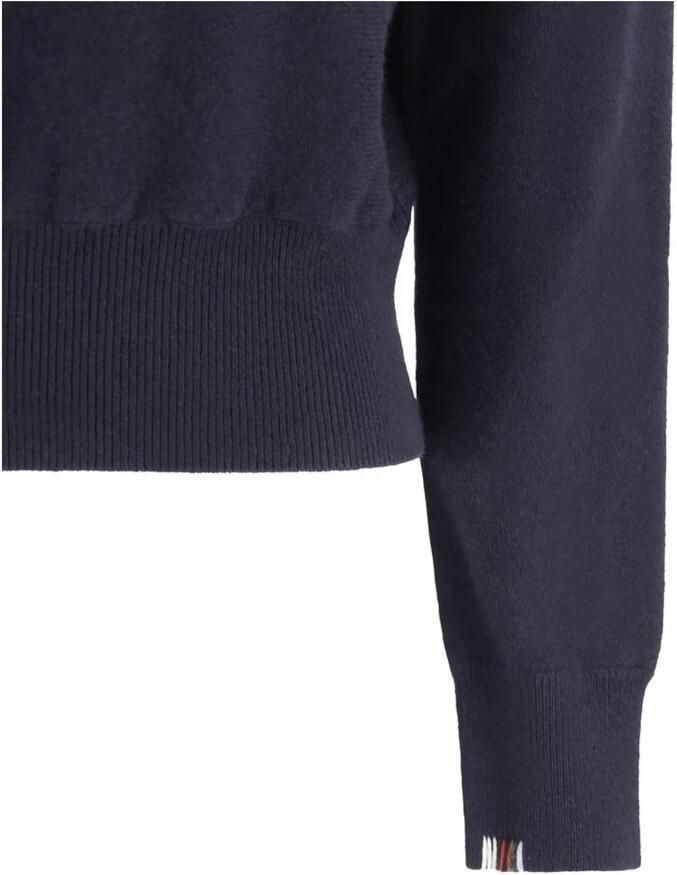 Extreme Cashmere Luxe Cashmere Sweater met Geribbelde Details Blue Dames - Foto 2