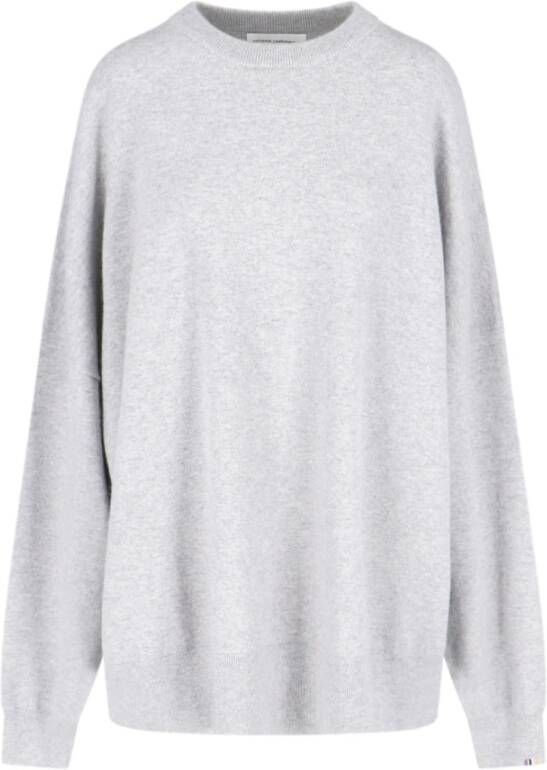 Extreme Cashmere Grijze Sweaters Stijlvol en Comfortabel Grijs Dames