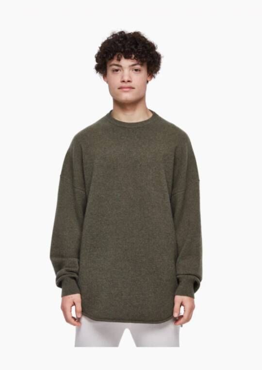 Extreme Cashmere Sweatshirt Crew HOP N°53 Bruin Heren