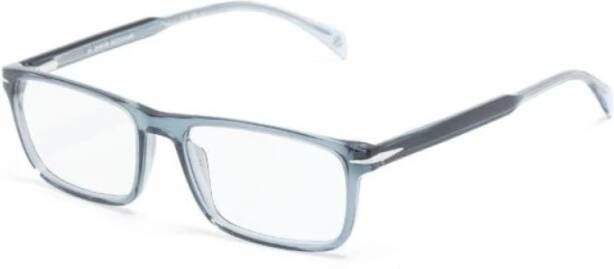 Eyewear by David Beckham Blauwe Optische Bril voor Dagelijks Gebruik Blue Heren