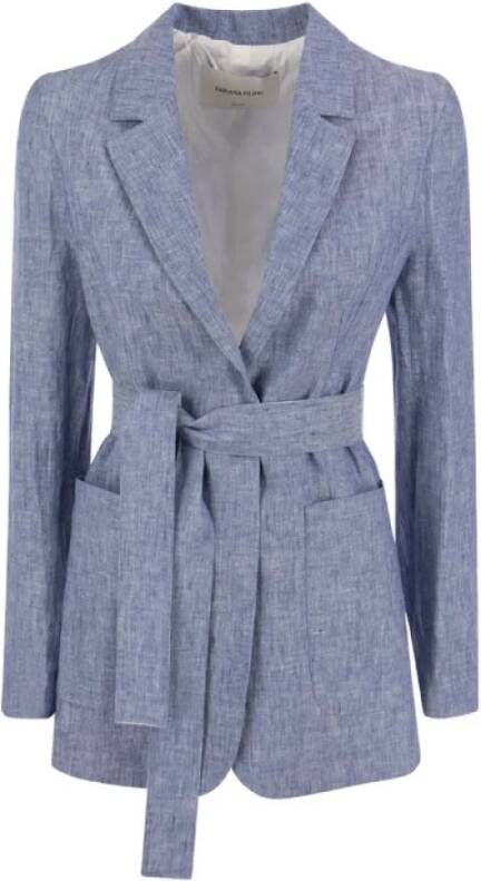 Fabiana Filippi Blazers Blauw Dames
