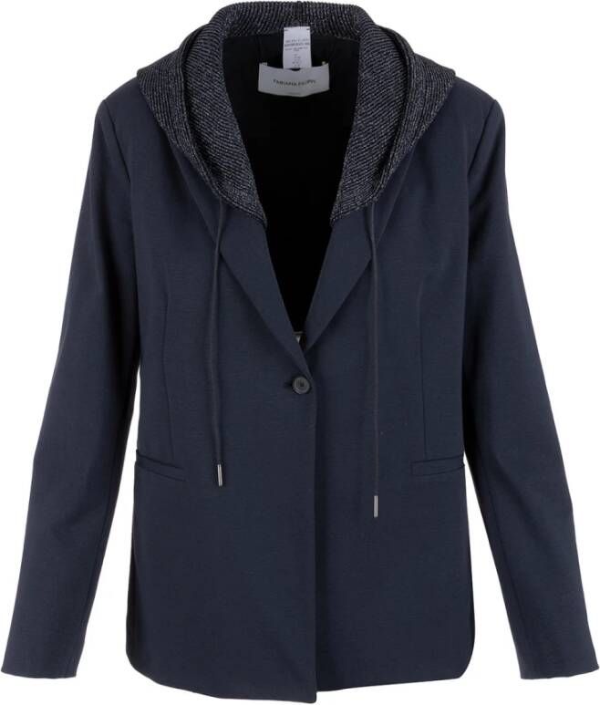 Fabiana Filippi Blazers Blauw Dames