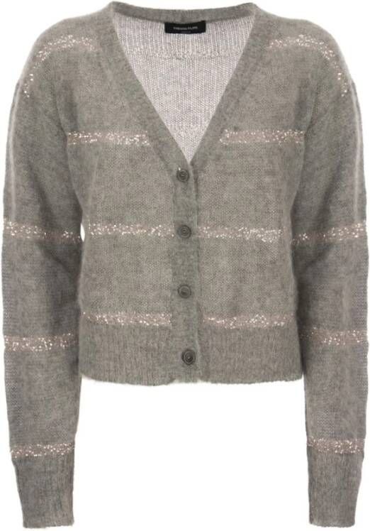 Fabiana Filippi Cardigans Grijs Dames